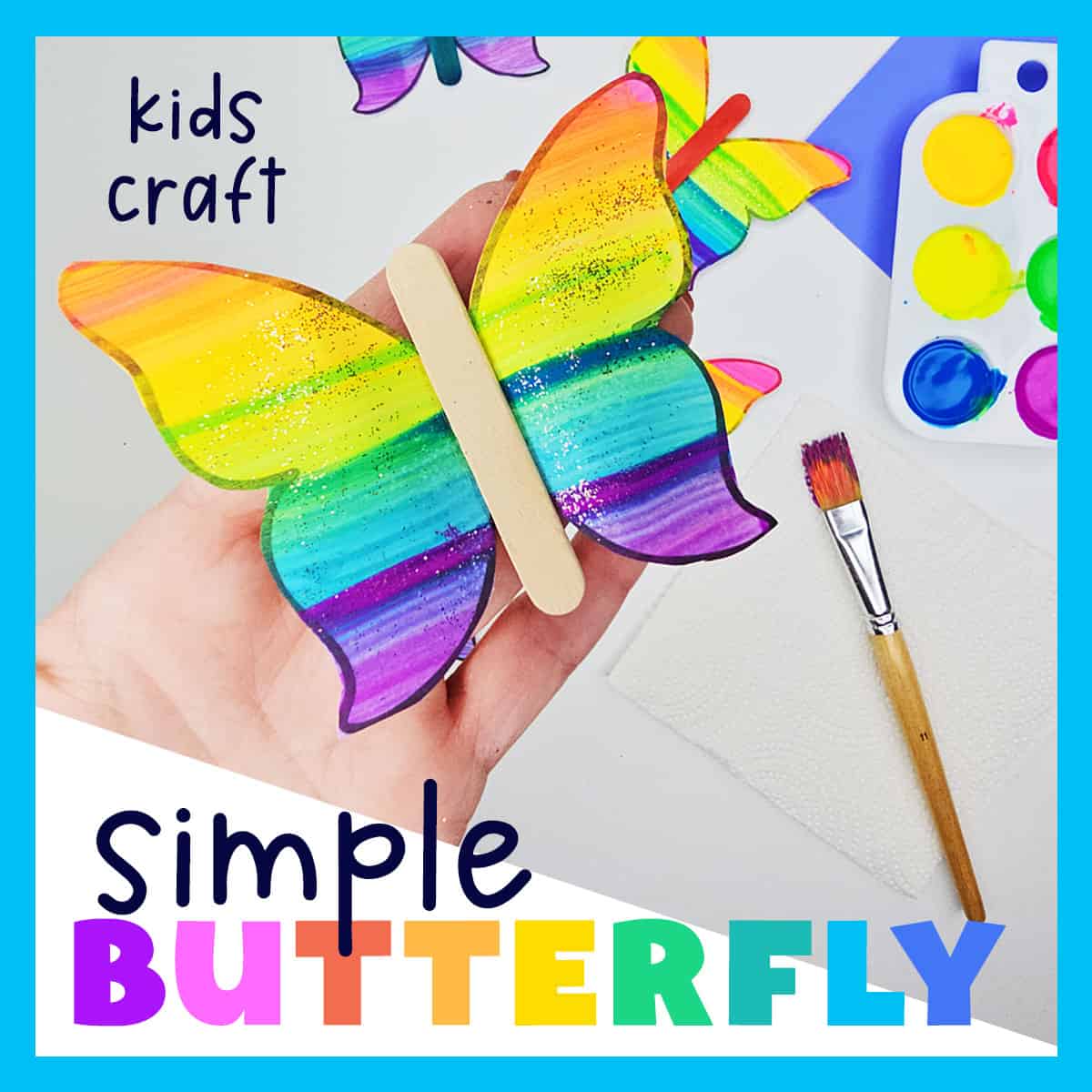 easy butterfly crafts