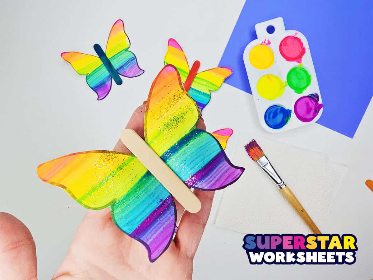 50 Beautiful Butterfly Crafts for Kids