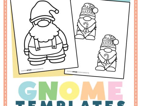 Two gnome templates that are featured in this set.