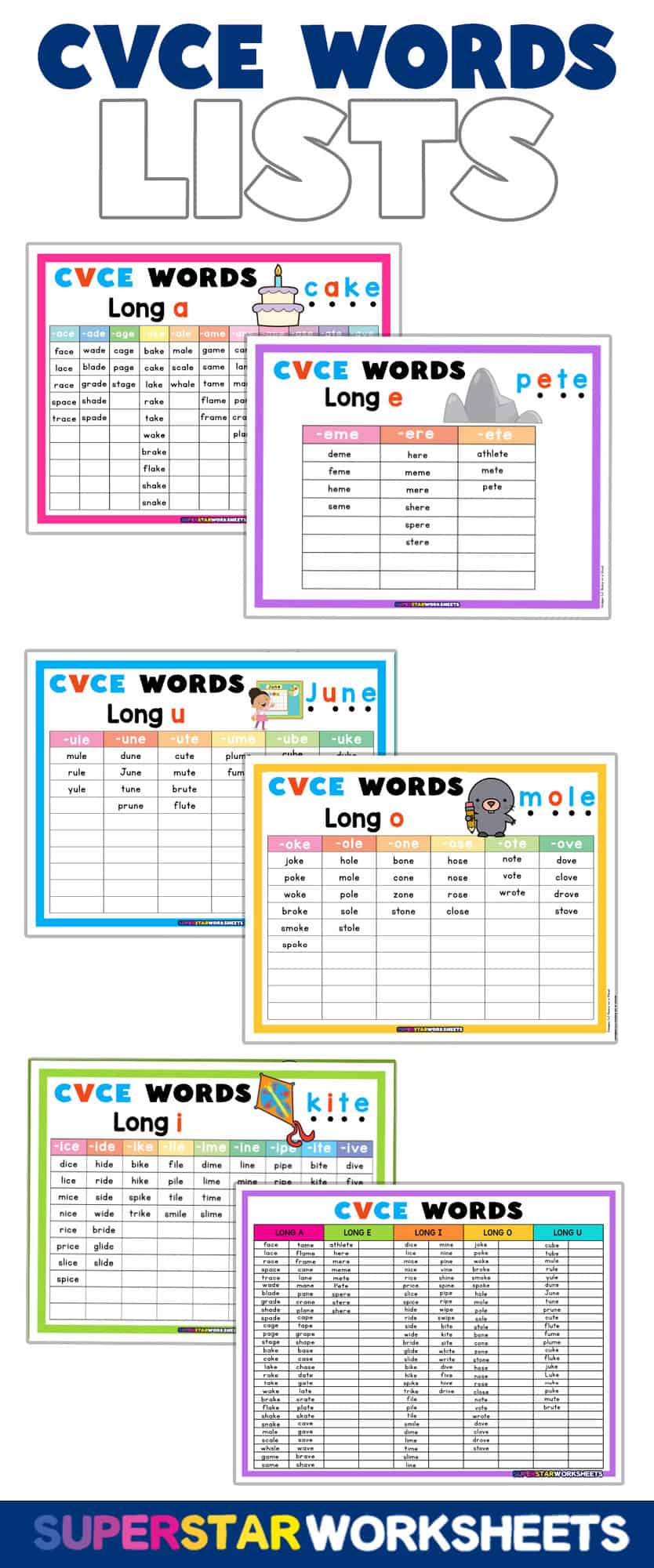 cvce-words-list-superstar-worksheets