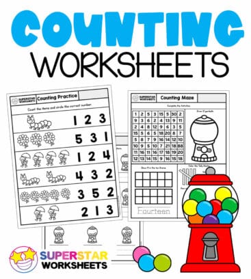 Math Worksheets - Superstar Worksheets