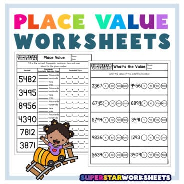 Place Value Worksheets - Superstar Worksheets