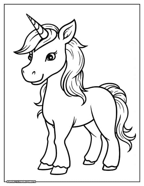 50 Unicorn Coloring Pages Unicorn Coloring Book Coloring -  in 2023