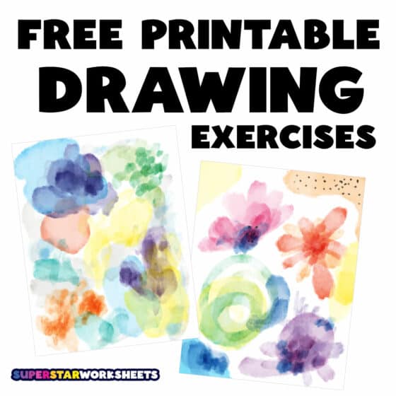 Reverse Coloring Art Pages for Kids (Free Printables) - Superstar ...