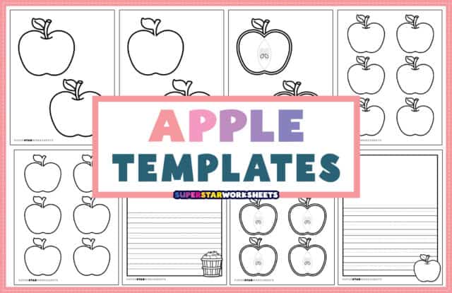 Apple Worksheets - Superstar Worksheets