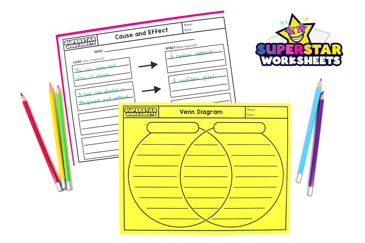 Graphic Organizers - Superstar Worksheets