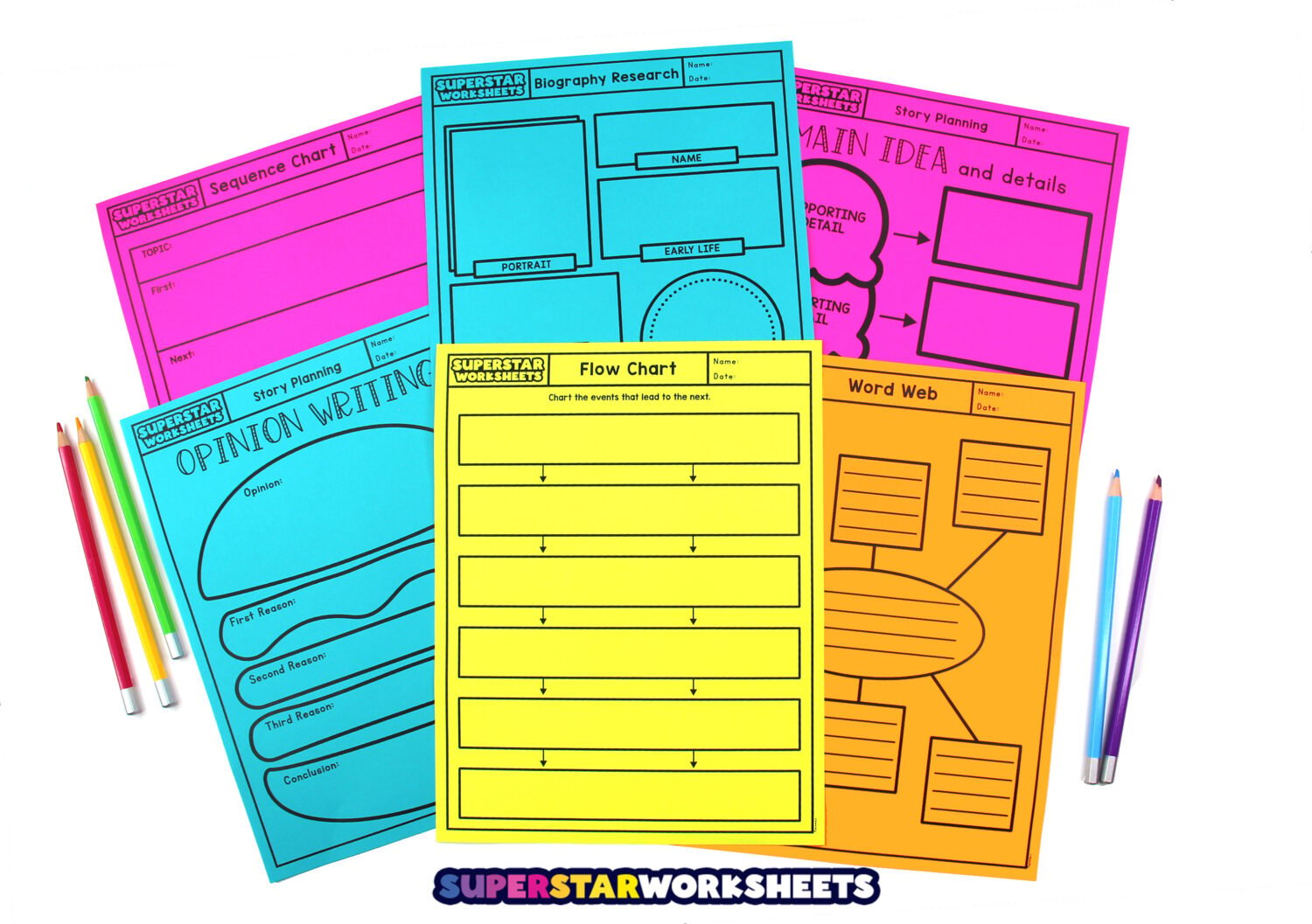 Printable Graphic Organizers