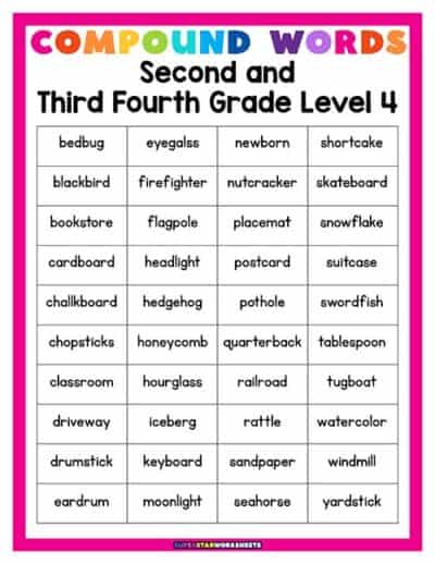 compound-word-lists-superstar-worksheets