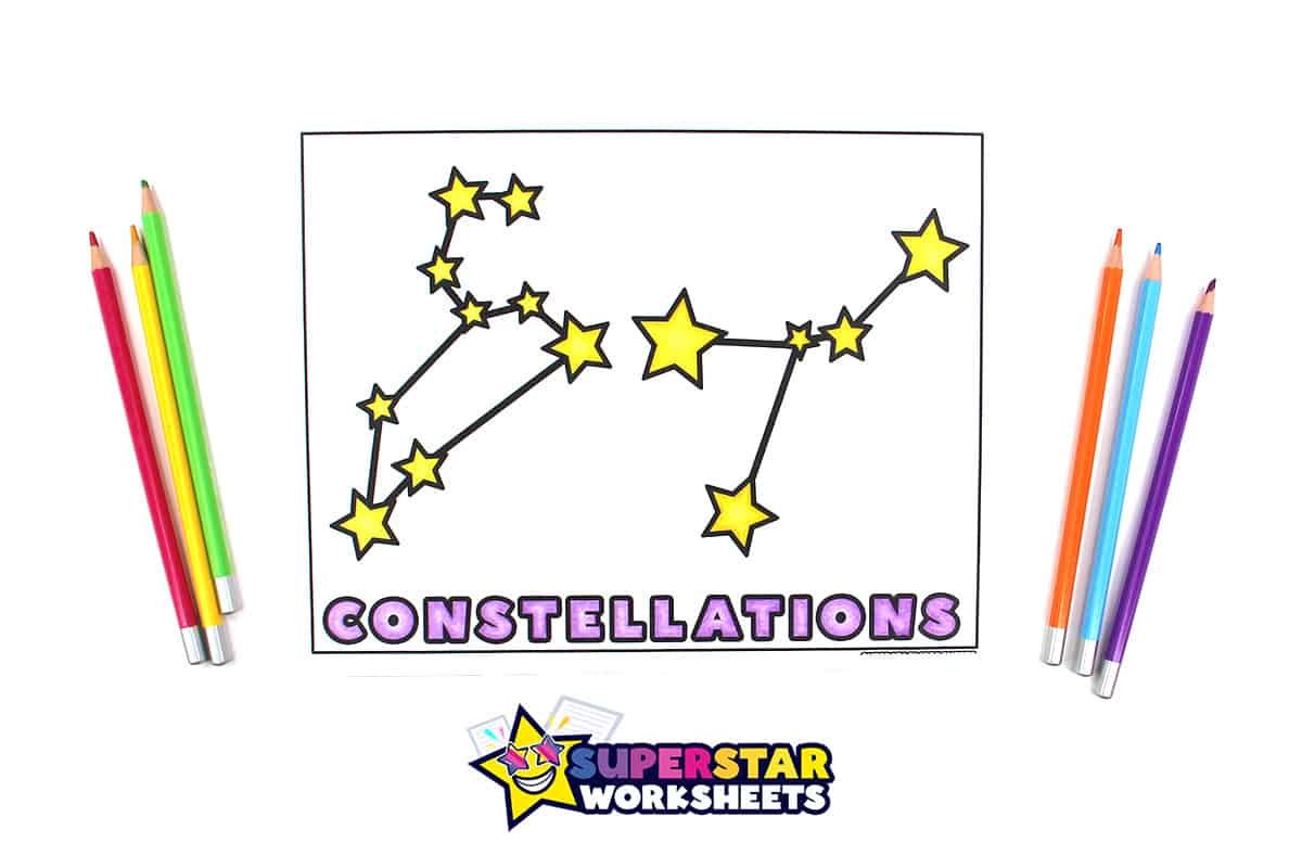 Coloring Pages - Superstar Worksheets