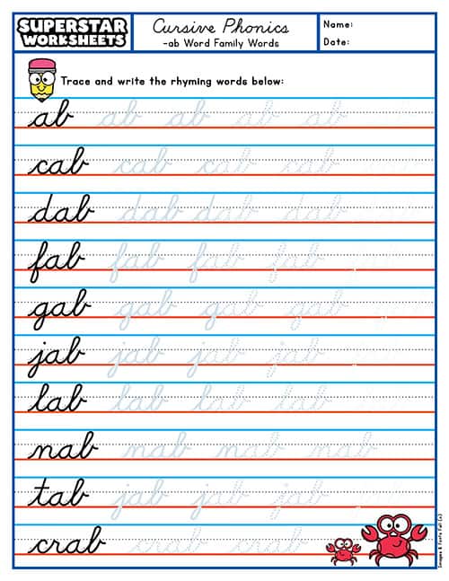 Cursive Handwriting Workbook for Kids: Writing Practice Book to Master  Letters, Words & Sentences  Fun and Engaging Cursive Writing Practice Book  for  Letters, Sight Words, Jokes and Riddles by Md