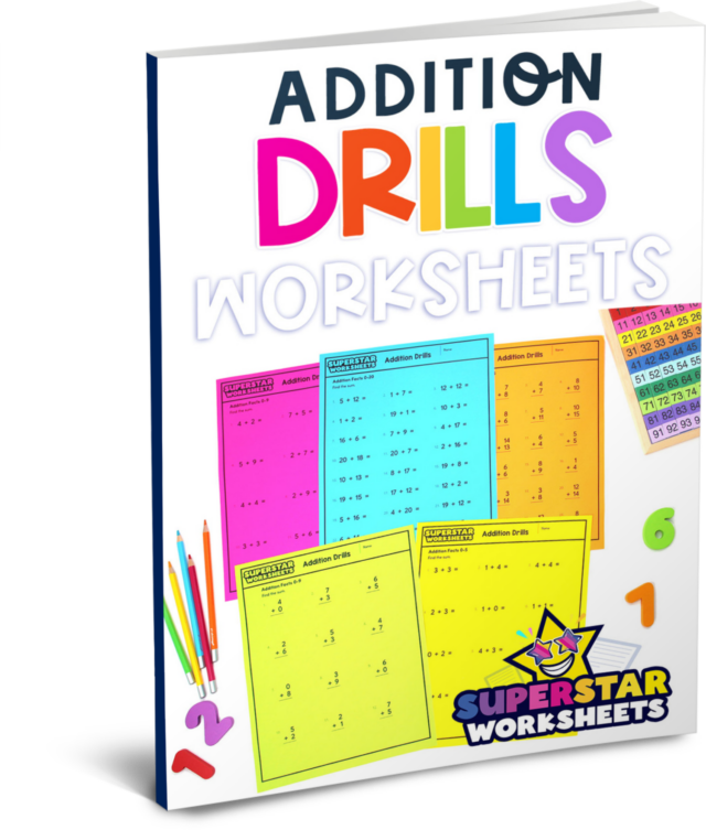 addition-drills-superstar-worksheets