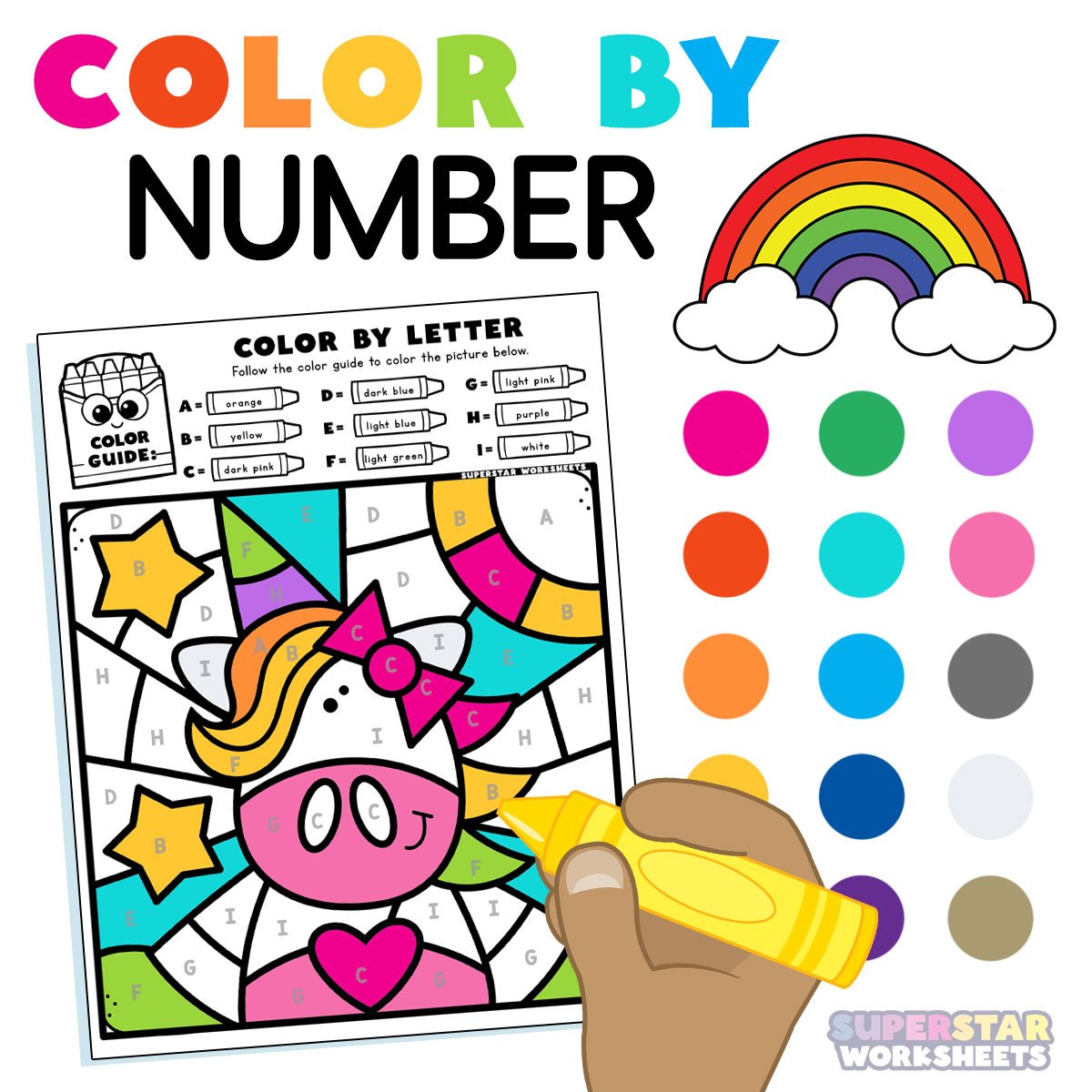 Free Color by Numbers for Adults