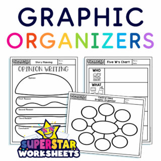 Graphic Organizers - Superstar Worksheets