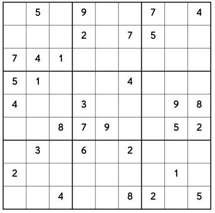 Hard Sudoku Puzzles for Kids - Free Printable Worksheets