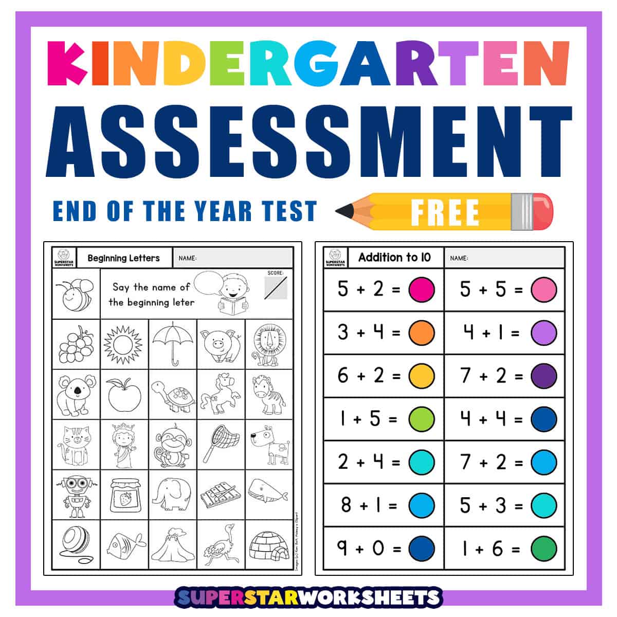 Environmental Science - Preschool: Big and Small Worksheet 2