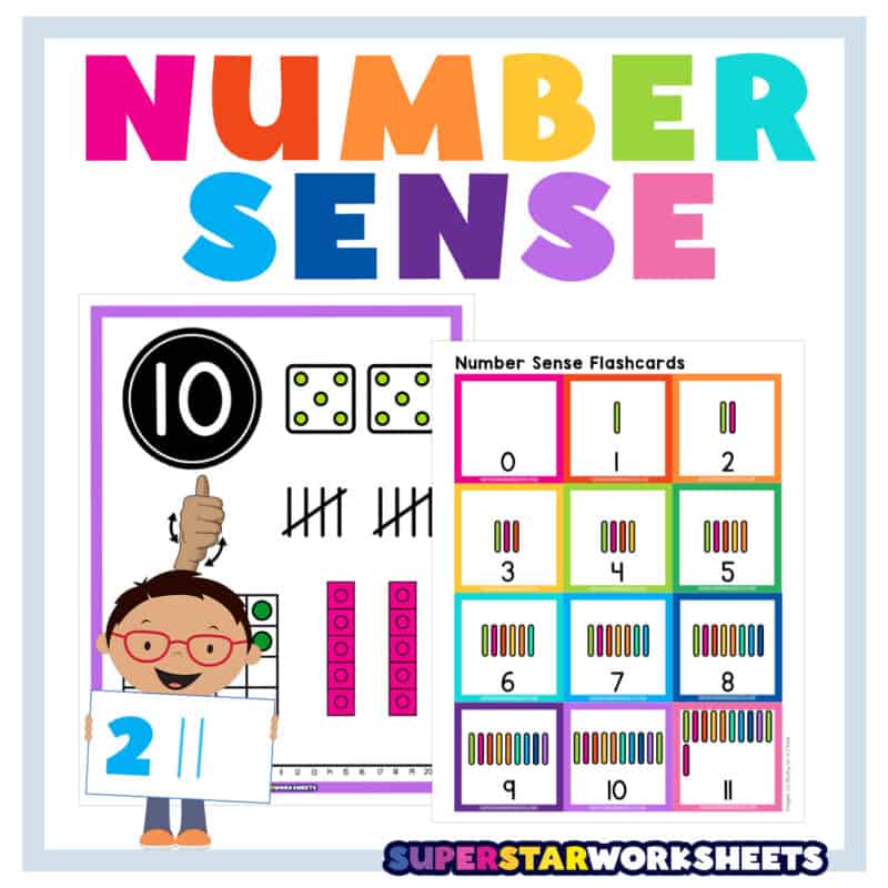 Number Sense - Superstar Worksheets