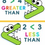 Greater Than Sign & Less Than Sign - Superstar Worksheets