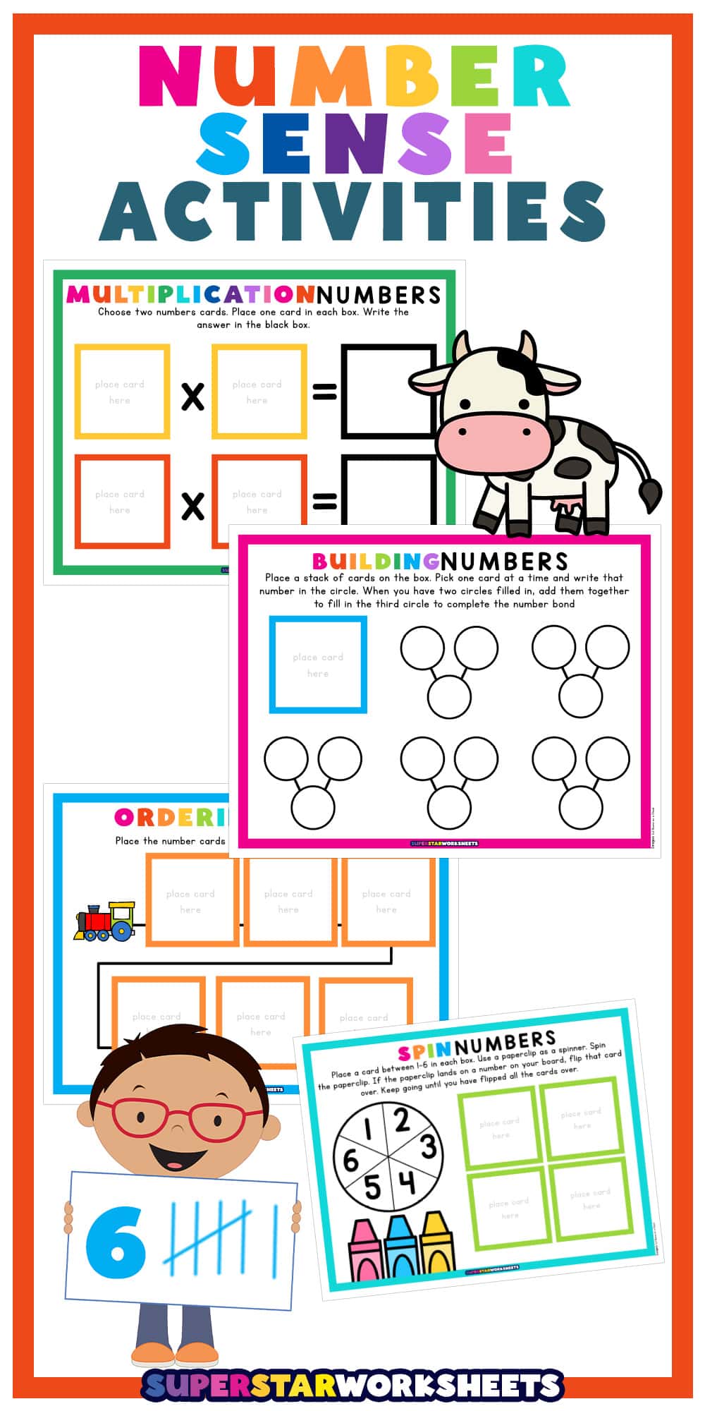 Number Sense Activities - Superstar Worksheets