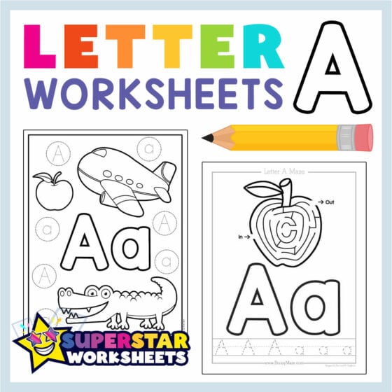 Alphabet - Superstar Worksheets