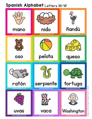 Spanish Alphabet Worksheets - Superstar Worksheets