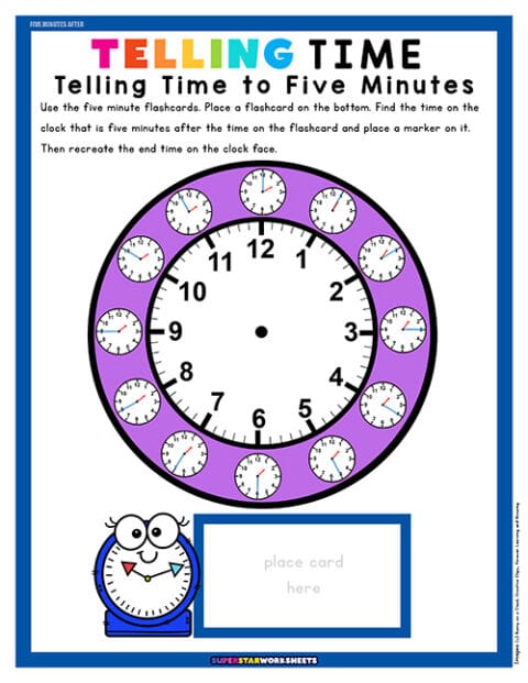 Telling Time Games - Superstar Worksheets