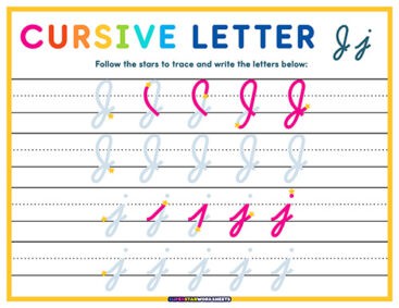 Cursive Writing - Superstar Worksheets