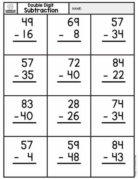 1st Grade Math Worksheets - Superstar Worksheets