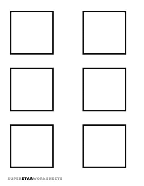 Printable 5 Inch Square Template