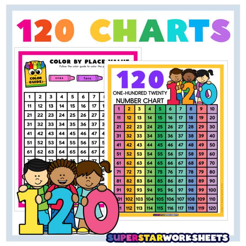 120 Chart - Superstar Worksheets