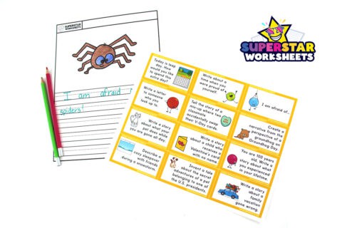 Narrative Writing Prompts - Superstar Worksheets