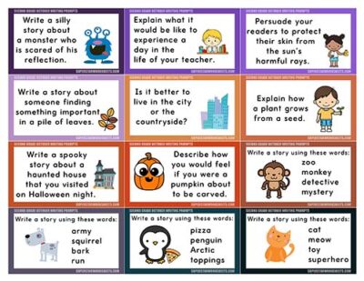 Second Grade Writing Prompts - Superstar Worksheets