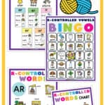 Graphic showing our r-controlled vowel resources.