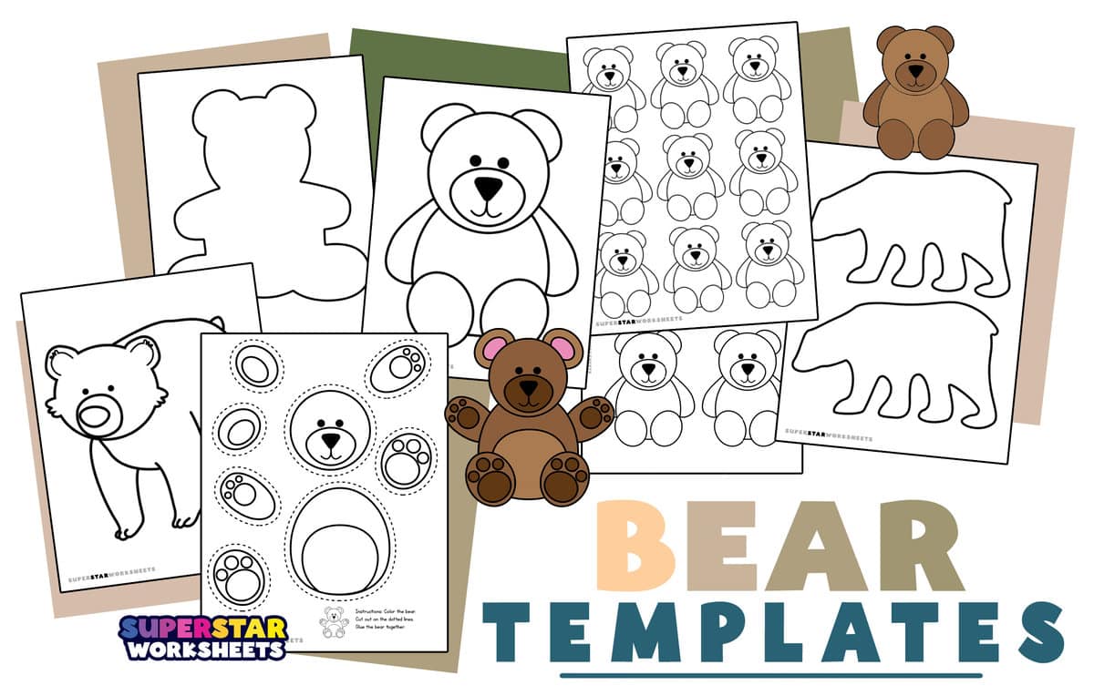 bear-template-superstar-worksheets