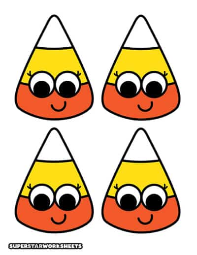 Candy Corn Template Free Printables - CandyCornTemplatePrintable 2 400x518 
