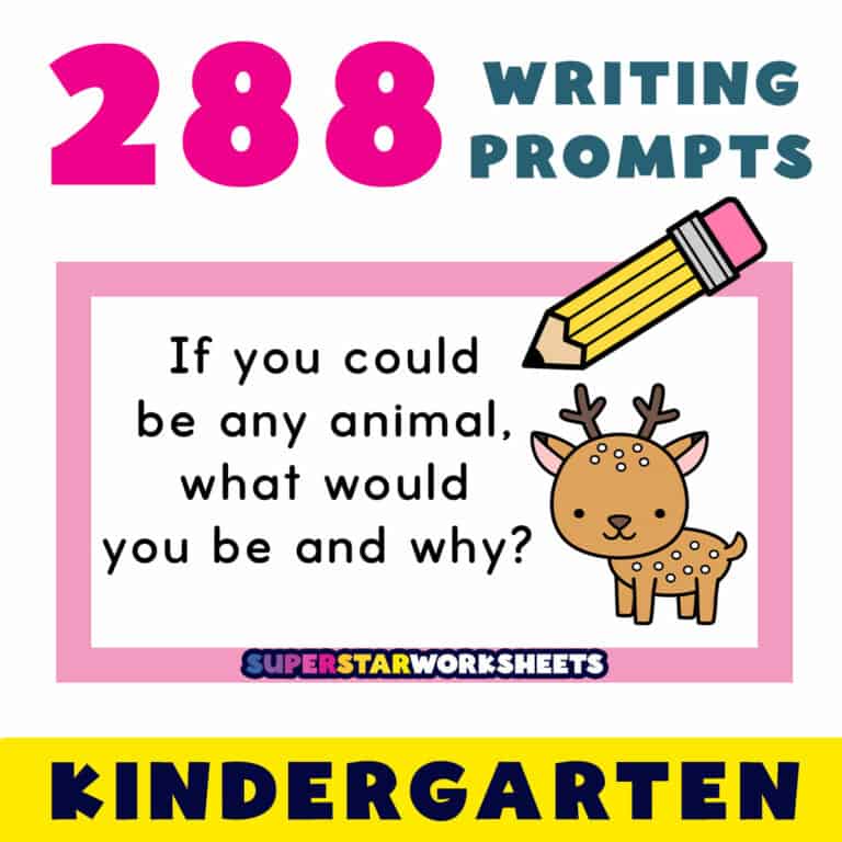 Writing Prompts (Free Printables) - Superstar Worksheets