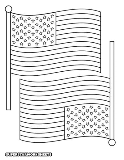 American Flag Template Free Printables - AmericanFlagTemplatePrintable 400x518 