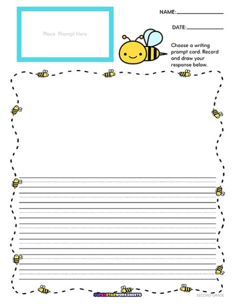 Spring Writing Prompts - Superstar Worksheets
