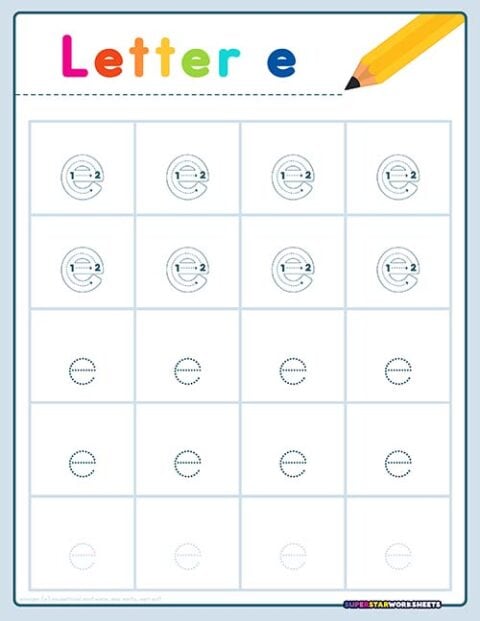 letter-e-tracing-worksheets-superstar-worksheets