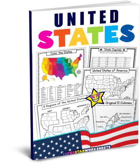 USA Map Worksheets Superstar Worksheets USMapsPrintable 480x565 