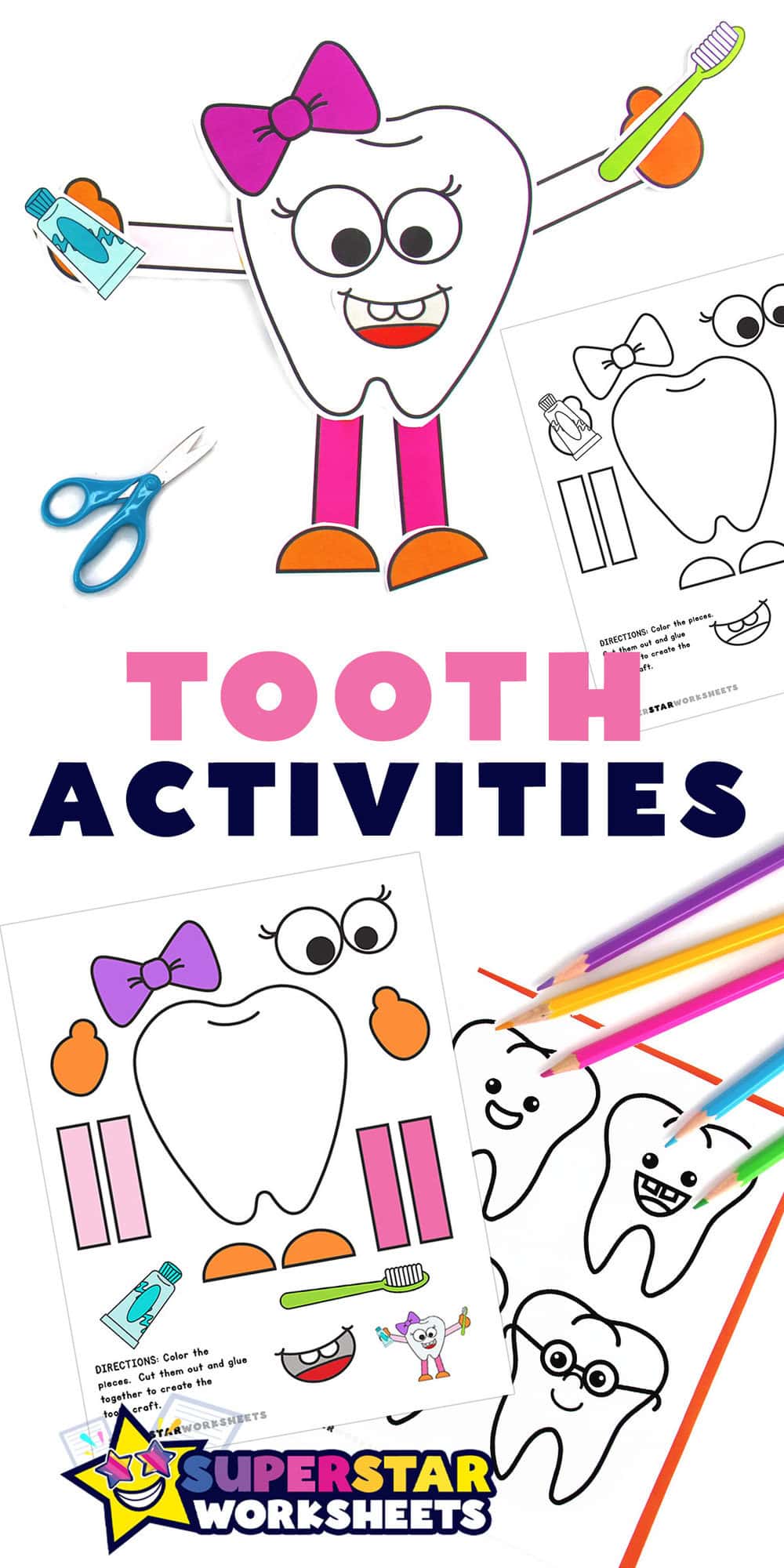 Tooth Template Free Printables - Toothtemplate 
