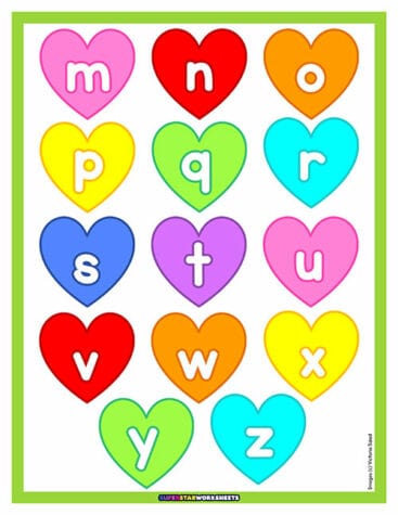 Letter Recognition Worksheets - Superstar Worksheets