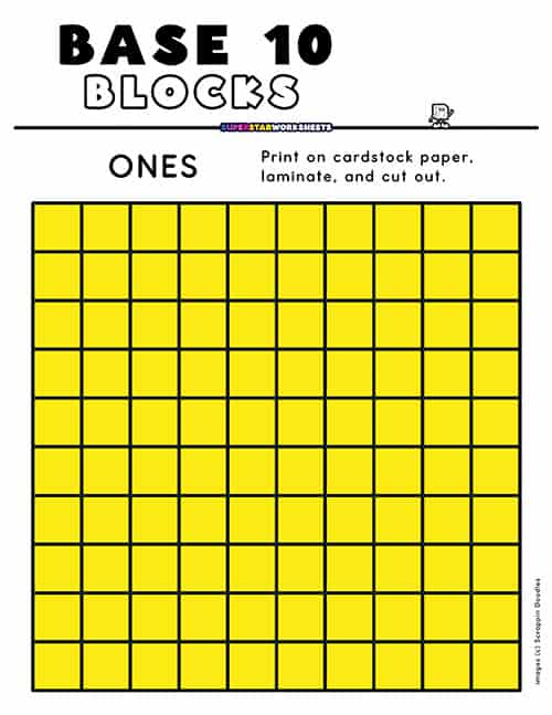 Base Ten Model Worksheets Base Ten Model Worksheets