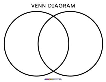 Venn Diagram Template (Free Printables) - Superstar Worksheets