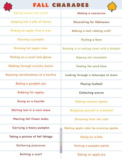 Fall Worksheets - Superstar Worksheets