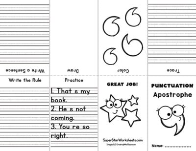 Punctuation Worksheets (Free Printables) - Superstar Worksheets