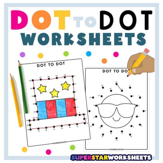 Dot to Dot Worksheets - Superstar Worksheets