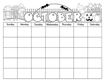 Editable Calendar (Free Printables) - Superstar Worksheets