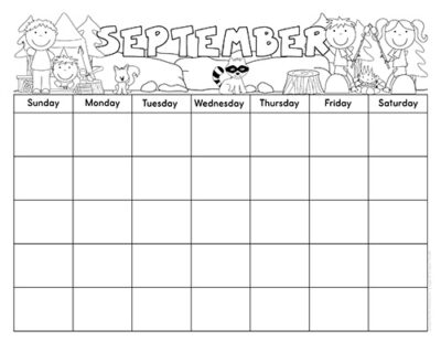 Editable Calendar (Free Printables) - Superstar Worksheets